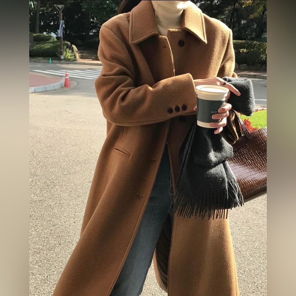 cashmere blend coat